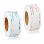 125 tk/rull-toidu s&uuml;gavk&uuml;lmiku etiketid kleebised 1x3 tolli isekleepuvad hoiustamisk&uuml;lmik Toidukuup&auml;eva sildid Lihtne puhastada, ei j&auml;&auml; j&auml;&auml;ke 125Pcs a roll sinine