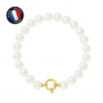 Bracelet - PERLINEA - Perles de Culture d'Eau Douce 8-9 mm - Or Jaune - Qualit&eacute; AAA+ - &Eacute;crin Prestige