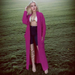 Pikkade kiududega kootud kardigan, elegantne &uuml;hev&auml;rviline pikkade varrukatega taskutega kampsun, naiste XXL roosa punane v&auml;rv