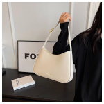 Kvaliteetsed baguette naiste kotid, ni&scaron;imood uued trendid valge