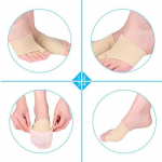 SURENHAP Correcteur d'oignon de pouce Protecteur de manchon d'oignon Prot&egrave;ge-orteil m&eacute;tatarsien Chaussettes parapharmacie orthese