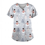 J&otilde;ulud naiste V-kaelusega mood vabaaja j&otilde;ulutr&uuml;kiga kaitsev &uuml;likond L beež