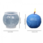 1 tk 3D &ouml;&ouml;kulli k&uuml;&uuml;nlavorm silikoonvorm k&uuml;&uuml;nlavalmistamiseks DIY k&auml;sitsi valmistatud epoks&uuml;vaigu vormid kipsi, vaha vormi jaoks seebi valmistamiseks koogi komplekt