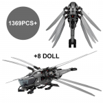 1369 tk Ikoonid Tehniline Dune Atreides Royal Ornithopteri mudel Ehitusklotsid Loomingulised lennukiklotsid M&auml;nguasjad lastele Kingitused