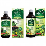 Dabur Jamun Neem Karela mahl - 1L & Dabur Amla mahl -1L KOMBO
