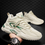 Meeste Kingad Tossud 2024 S&uuml;gis Uus Trend Hingav V&otilde;rk Pitsidega Jooksujalatsid Mood Vabaaja Spordijalatsid Zapatillas De Hombre 44 hall v&auml;rv