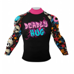 Uued Tooted Hulgim&uuml;&uuml;k Kohandatav BJJ Paindlik Rashguard MMA V&otilde;itlusriietus P&auml;ikesekaitsega Poistele Hulgim&uuml;&uuml;k Rash Guard S