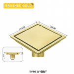 Ruudukujuline N&auml;htamatu Roostevabast Terasest P&otilde;randak&uuml;na Deodorant Pr&uuml;gifilter &Auml;ravool Du&scaron;ip&otilde;randa &Auml;ravool Vee Filter Vannitoa Tarvikud