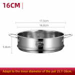 304 roostevabast terasest pott auruti riisipliit toidu aurutamise rest kahekordsete k&otilde;rvadega n&otilde;rutuskorv k&ouml;&ouml;gi toiduvalmistamistarvikud