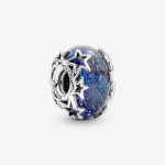 Pandora Galaxy Blue & Star Murano v&otilde;lu