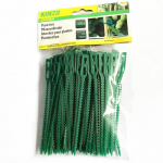 100 tk korduvkasutatavad 13 cm plastikust taime tugiklambrid taimede jaoks rippuvad viinapuuaed kasvuhoonek&ouml;&ouml;giviljad tomatid klambrid