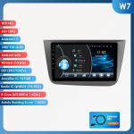 Hizpo 4G AI Voice Wireless CarPlay Android 13 Auto raadio Seat Altea 2004&ndash;2015 Toledo 3 auto multimeediumipleier intelligentne RDS GPS 2 Din autoraadio W7 8Core 6G 128G