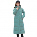 Naiste puuvillane mantel kapuutsiga pikkade varrukatega taskud k&uuml;ljelt l&otilde;hikuga sulejope &Uuml;hev&auml;rvilised taskud, paksendatud vabaaja v&auml;lir&otilde;ivad M roheline