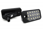 2 tk Jeep Grand Cherokee LED-registreerimissildivalgustit 650lm Maastiku