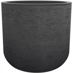 EDA Pot rond GRAPHIT UP - 32,5 L - &Oslash; 38,5 cm x H 36,8 cm - Gris anthracite