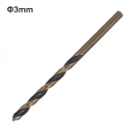 3 mm 10 mm HSS-puurid puidu pehme metalli ja muu aukude l&otilde;ikamiseks 3mm