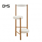 3-tasandiline lillealus siseruumidesse, metallist lillepoti alus, potitaimede hoidik, p&otilde;randal seisev taimede riiul kodukontorisse, r&otilde;dule, magamistuppa Triple Layer