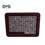 Puidust rahakast loenduriga 1000/2000/3000/5000/10000 euro notsu panga m&uuml;ndi sularahakonteiner lastele t&auml;iskasvanutele raha s&auml;&auml;stmise v&auml;ljakutse &uuml;mbrispurk A