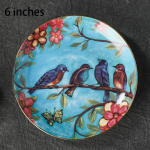 Euroopa s&ouml;&ouml;gitaldrik džunglilinnu stiilis keraamiline taldrik kodune s&ouml;&ouml;gilaud veiseliha praaditaldrikud suupisteroad hommikus&ouml;&ouml;gikoogitaldrik