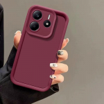 Xiaomi Redmi Note14 4G &uuml;mbrisele Redmi Note14 5G telefoni &uuml;mbrisele Redmi Note 14 Curly Wave h&uuml;briid, p&otilde;rutuskindel kaitseraua kate, pehme p&otilde;hi Redmi Note14 4G