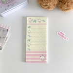 Korea Ins Cute Animal Memo Pad Mittekleepuv Kawaii Girl lahtiste lehtedega m&auml;rkmik S&otilde;numipaber V&auml;ljal&otilde;igete album DIY Taustmaterjalist paber