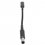 C-t&uuml;&uuml;pi alalisvoolu 7,4 mm adapteri alumiiniumsulamist PD 100 W kiirlaadimise kahe kiibiga USB C-alalisvoolu 7,4 mm adapter