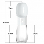 Lemmikloomatarbed koertele &otilde;ues veepudel lemmiklooma veeautomaat kassile kaasaskantav veetass lemmiklooma reisitass vee- ja toidutass roosa