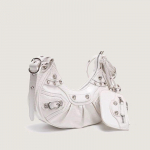 2024 Punk Rivet Tassel Motorcycle Shoulder Bag