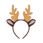 P&uuml;hader&otilde;&otilde;m Hirvek&otilde;rvad Peapael Pehme Pol&uuml;ester J&otilde;ulupeod Juuksekaunistus Elegantne Peav&otilde;ru Peaehe Peo jaoks F