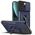 Kaamera kaitse&uuml;mbris Infinix Hot 40 Pro 40i 30 30i Hot 20 Play 12 11S NFC INFINIX Zero 30 5G armor h&uuml;briidr&otilde;nga tagakaanele For Hot 20 4G sinine