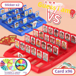 Arva &auml;ra, kes ma olen: Laste hariv loogika ja arutlemise lauam&auml;ng vanema ja lapse suhtlemiseks