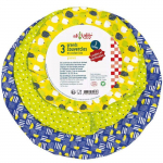 Kit de 3 recouvres-bol grands mod&egrave;les Jardin d'hiver - AH ! TABLE ! 0,00