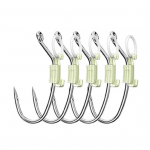 5/15/25 tk Helendav Elus Krevettide Kinnituskonks Tugev Metallist Okastraadiga Kalakonks Magevee Soolase Vee S&auml;ga Ahvena P&uuml;&uuml;gikonks P&uuml;&uuml;gitarvikud 5pcs