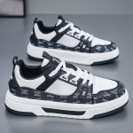 Meeste mood vabaaja madalad rulajalatsid poistele Mugavad tossud Meessoost &uuml;li&otilde;pilastele Trendikas pehme tald, klassikaline hingav j&otilde;usaal, libisemiskindel 43 valge/must