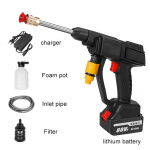 88V 3000W juhtmeta autopesuri veep&uuml;stol k&otilde;rgsurve autopesuri veep&uuml;stol Kaasaskantav k&otilde;rgsurvepesuri vaht 2 tk akuga Without Battery