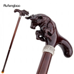 Pruun Lehm H&auml;rjav&otilde;itlus Puidust Moodne K&auml;imiskepp Dekoratiivne Cosplay Kepp Halloween Puidust Nui Kark Kepp Ristik&auml;pp 92cm