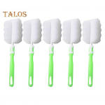 5 tk Pudelihari K&auml;sn Tassipuhastaja Eemaldatav Pikk K&auml;epide Kaasaskantav Puhastushari Tassidele Klaasidele Veepudelitele sinine