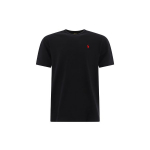 Polo Ralph Lauren &Uuml;hev&auml;rviline tikitud logoga l&uuml;hikeste varrukatega T-s&auml;rk Meeste pealisr&otilde;ivad Must 710811284-001 M