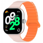 Silikoonist magnetrihm Redmi kella 4 tarvikute jaoks Nutika kellarihma randmepael Pehme spordik&auml;ev&otilde;ru Miband 8Pro jaoks For Miband 8 Pro