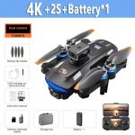 T&auml;iesti uus M6 RC droon harjadeta mootoriga Professionaalne 4K/8K HD &otilde;hufotograafia topeltkaameraga takistuste v&auml;ltimine optilise vooluga neljarootoriline m&auml;nguasi kingitus 4K 1 Battery