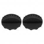 2 TK Seinale Paigaldatav Juuksekoguja Tugev Iminapp Lihtne Puhastamine Silikoon Du&scaron;i Seinale Juuksep&uuml;&uuml;dja jaoks must