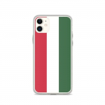 Coque pour iPhone - PIXELFORMA - iPhone 11 - Drapeau de la Hongrie - Silikoonist supp - Design l&eacute;ger