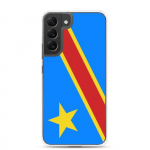 Coque T&eacute;l&eacute;phone Drapeau r&eacute;publique d&eacute;mocratique du Congo &ndash; Samsung Galaxy S22 Ultra