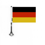 Drapeau - Allemagne - 10 t&uuml;kki - 14 x 21 cm - Pol&uuml;ester - Impressioon recto/verso
