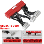 Obd2A Obd1 Konversiooni ECU Jumper Harness Adapter Civic Accord Acura jaoks black