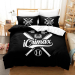 Icrimax &Uuml;he- ja Kahekohaline Voodipesukomplekt 3D Prinditud Voodilina Komplekt Poiste Magamistuppa Queen King Suurus Twin &Uuml;ksik Poisid T&auml;iskasvanud EU single(135x200cm)