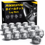 MIKKUPPA Ratta Mutrid M12 x P1.25 Kooniline Pind 60&deg; Pikkus 22mm Teras Sobib 19HEX 16 pieces h&otilde;be