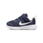 Nike Revolution 6 TD Midnight Navy Beebi Tossud Sinine Flat-Pewter Valge DD1094-400 18.5