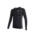 Nike Pro Dri-Fit Sportlik Vabaaja Kitsa L&otilde;ikega Pika Varrukaga &Uuml;mmarguse Kaelusega T-s&auml;rk Meeste Topid Must DD1991-011 XXL