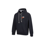 Nike tikitud logoga poollukuga kapuutsiga kootud pullover meeste pluus must DM5280-045 L